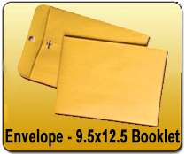 Letter Head & Envelopes - Envelope 9.5 x 12.5 Booklet